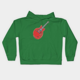 Electro-acoustic guitar Kids Hoodie